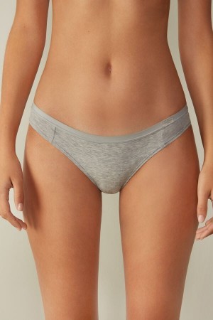 Intimissimi Katoenen Panties Grijs | BEZDE45307